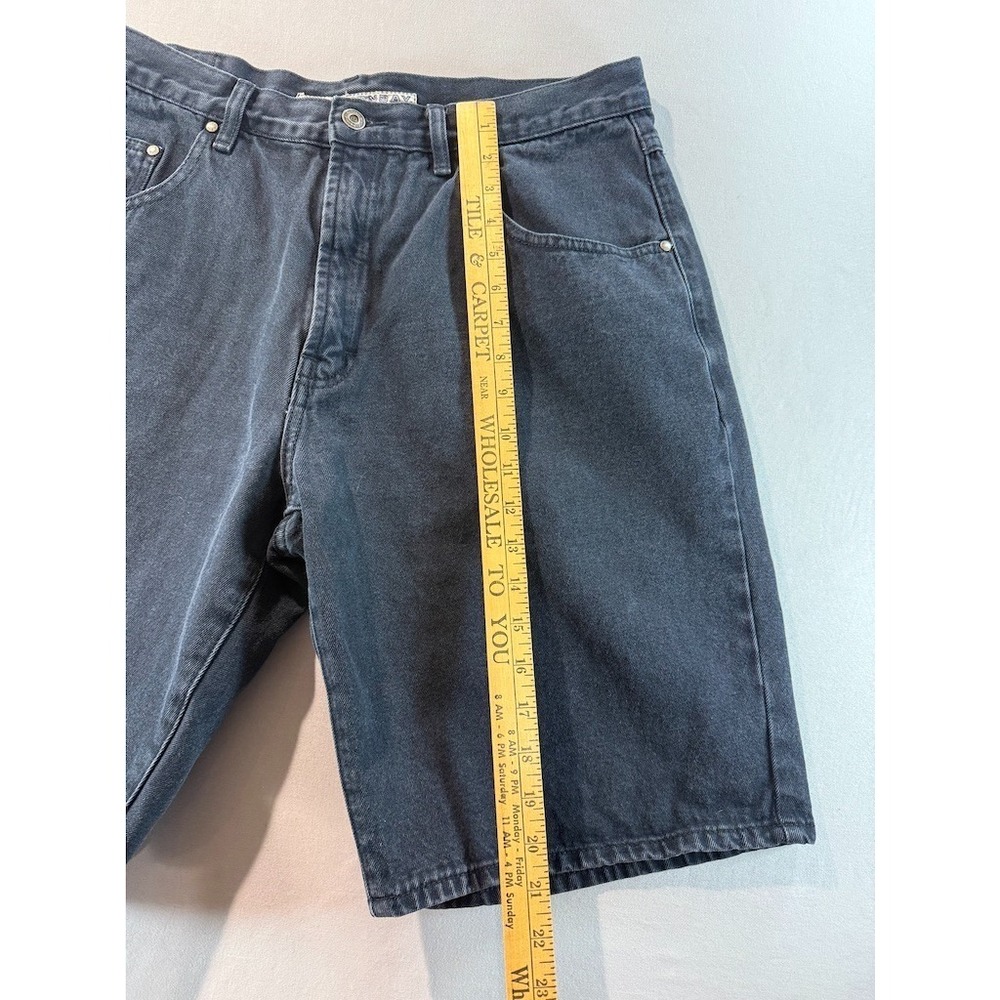 Vintage Unionbay Gray Denim Shorts Mens 36 Y2K Skater Loose Fit - Picture 5 of 7